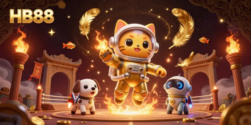 Experience thrilling games with HB88, illustrated in an ultra-detailed cosmic adventure.