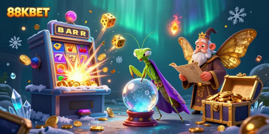 Spin to win big at 88KBET with immersive slots and vibrant casino visual experience.