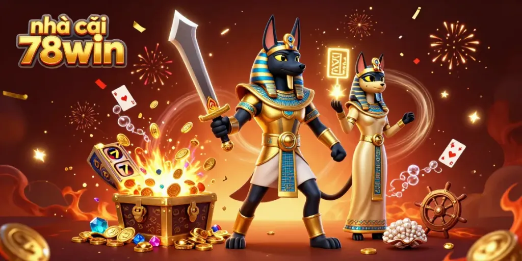 Engage in thrilling gameplay at nhà cái 78win with exciting golden rewards and vibrant characters.