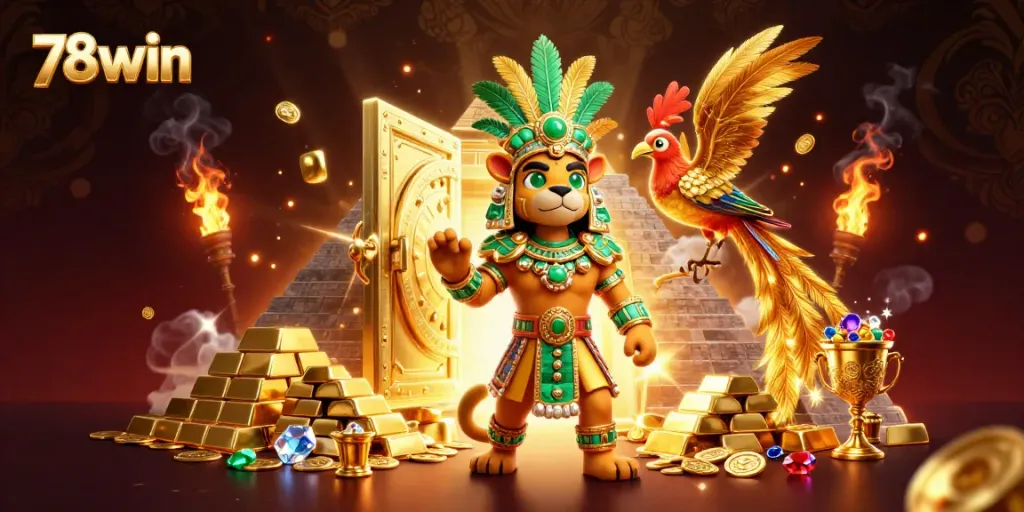 Experience thrilling gameplay at 78win with stunning visuals and vibrant treasures.
