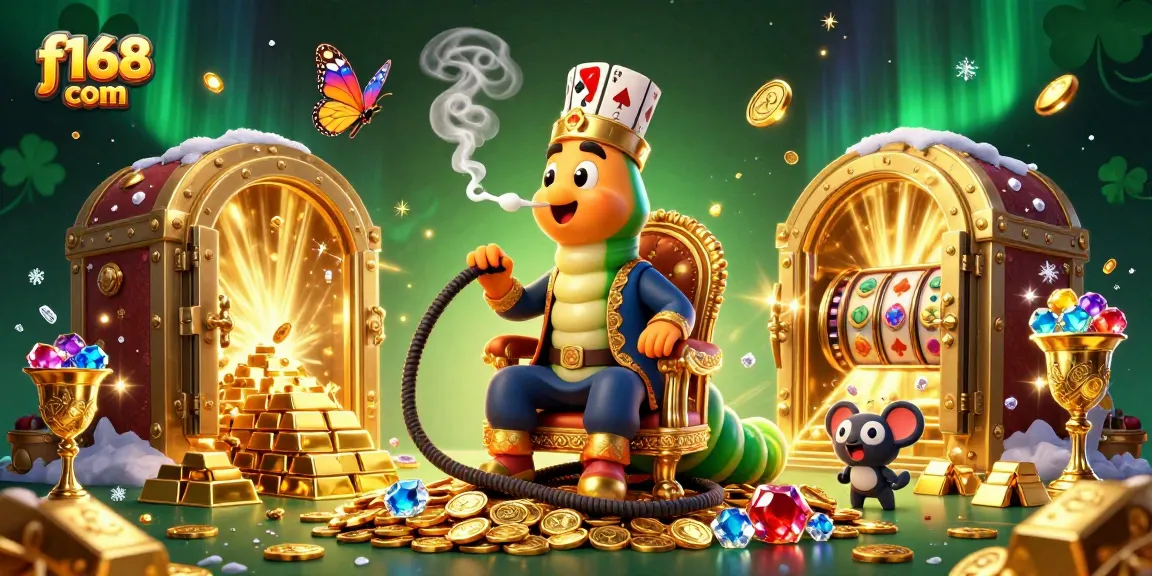 Experience exciting gameplay at f168 com with vibrant casino action and jackpot thrills illustrated.