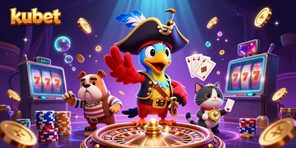 Win with kubet's thrilling casino adventure featuring dynamic characters and immersive gaming elements.
