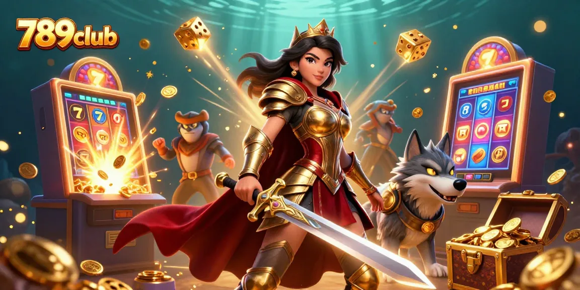 Engage with exciting wins at 789club, featuring a warrior queen and dazzling jackpot elements.
