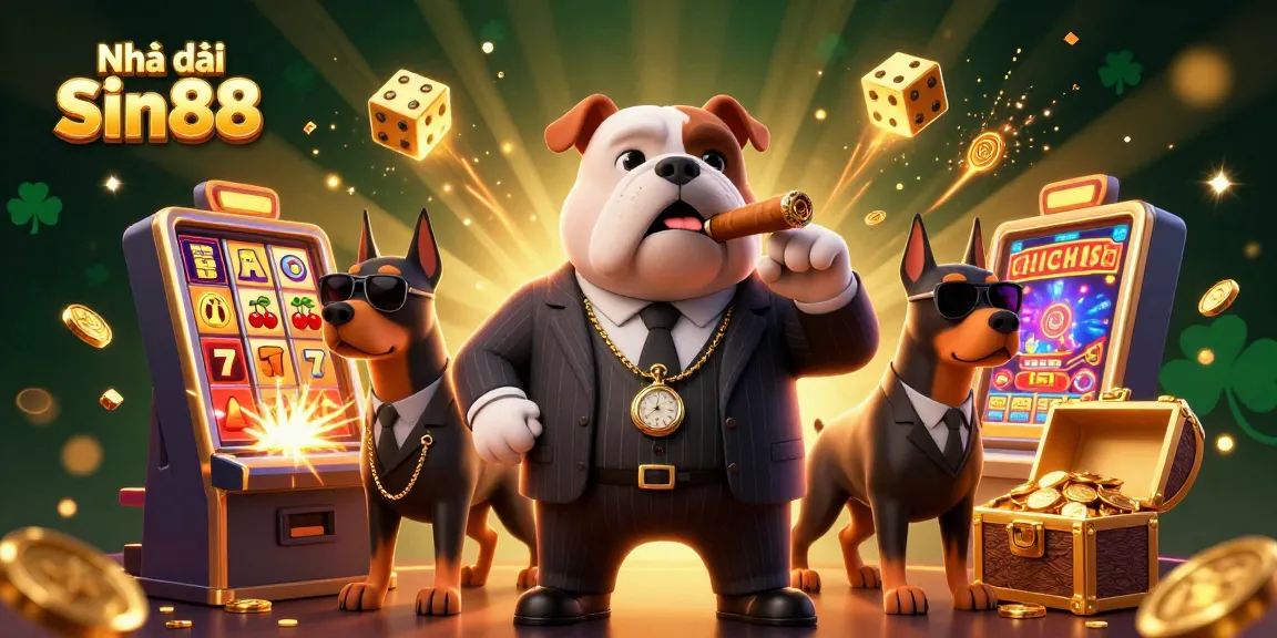 Engage with Nhà cái Sin88 as the thrilling 3D casino characters explode into a jackpot adventure.