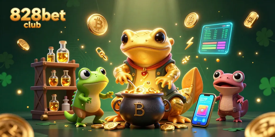 Bet and win at 828bet club through enchanting golden alchemy in a dynamic casino scene.