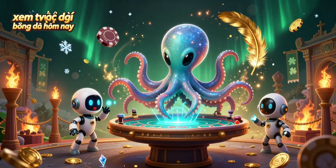 Experience xem trực tiếp bóng đá hôm nay with vibrant poker elements and engaging characters.
