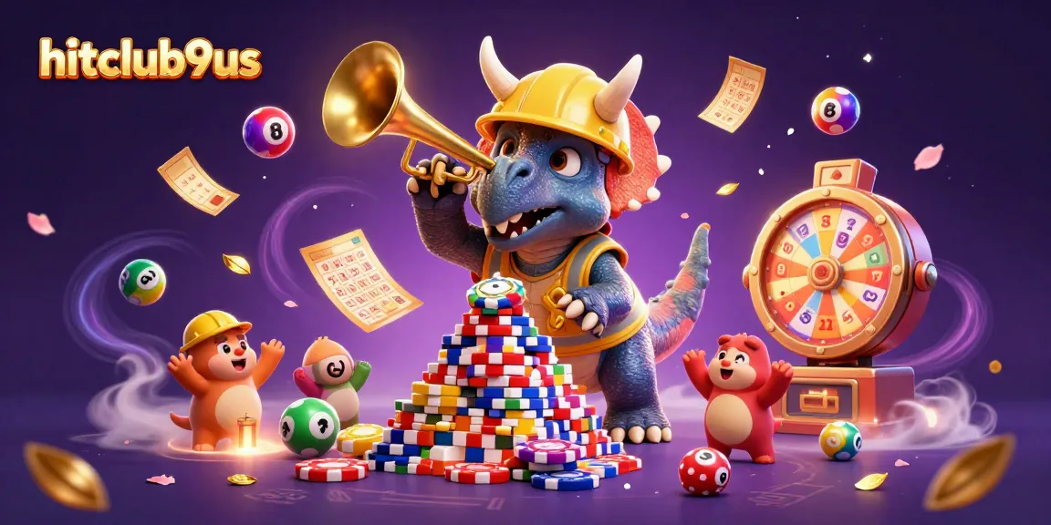 Experience thrilling wins at hitclub9us with vibrant games and fun character celebration.