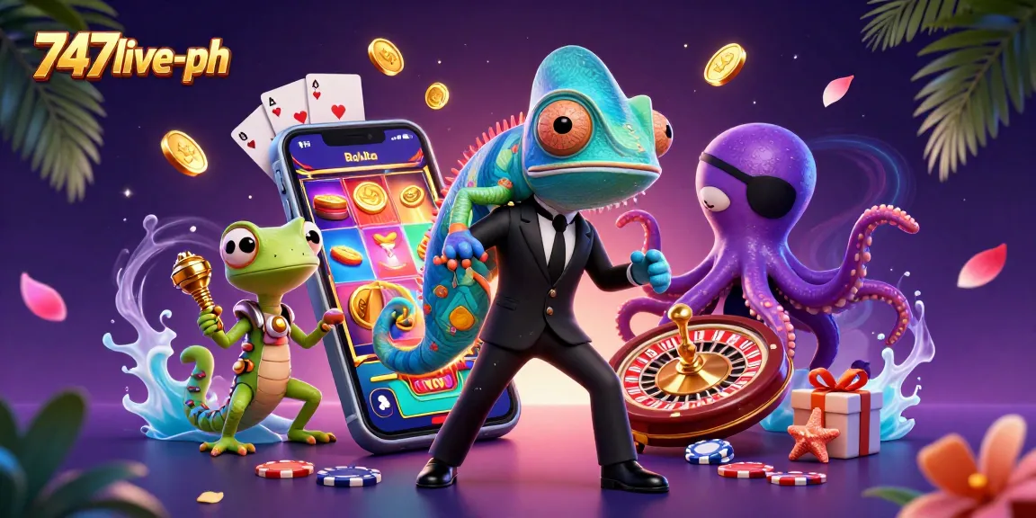 Engage with thrilling slots and games at 747live-ph featuring vivid characters and dynamic gaming elements.