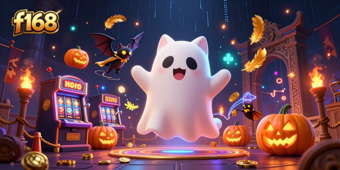 Experience thrilling gaming action with f168 at a spooky haunted casino.