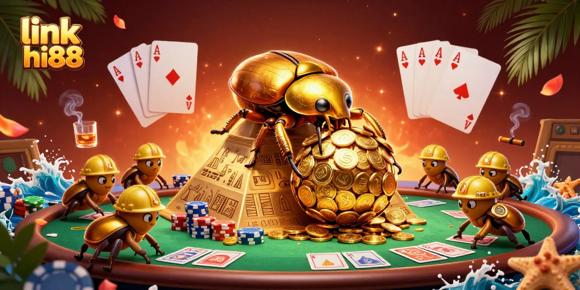 Experience the excitement of winning at link hi88 with vibrant casino scenes and rich rewards.