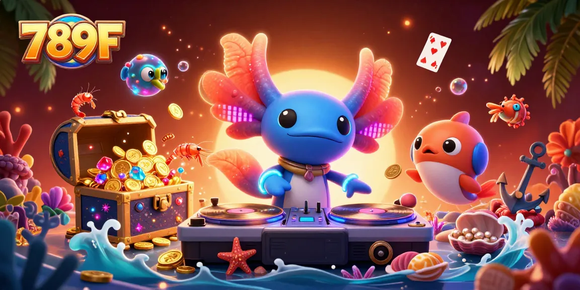 Experience thrilling gameplay at 789F with a vibrant underwater casino featuring immersive characters.