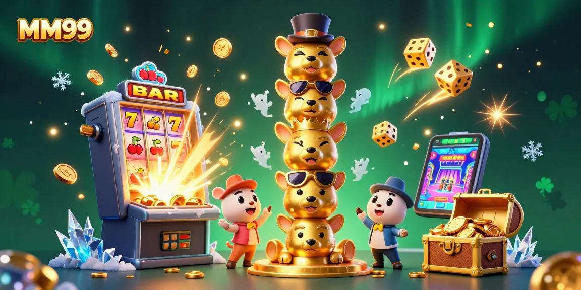 Experience excitement at MM99 with vibrant gaming action and captivating visuals in this stunning scene.
