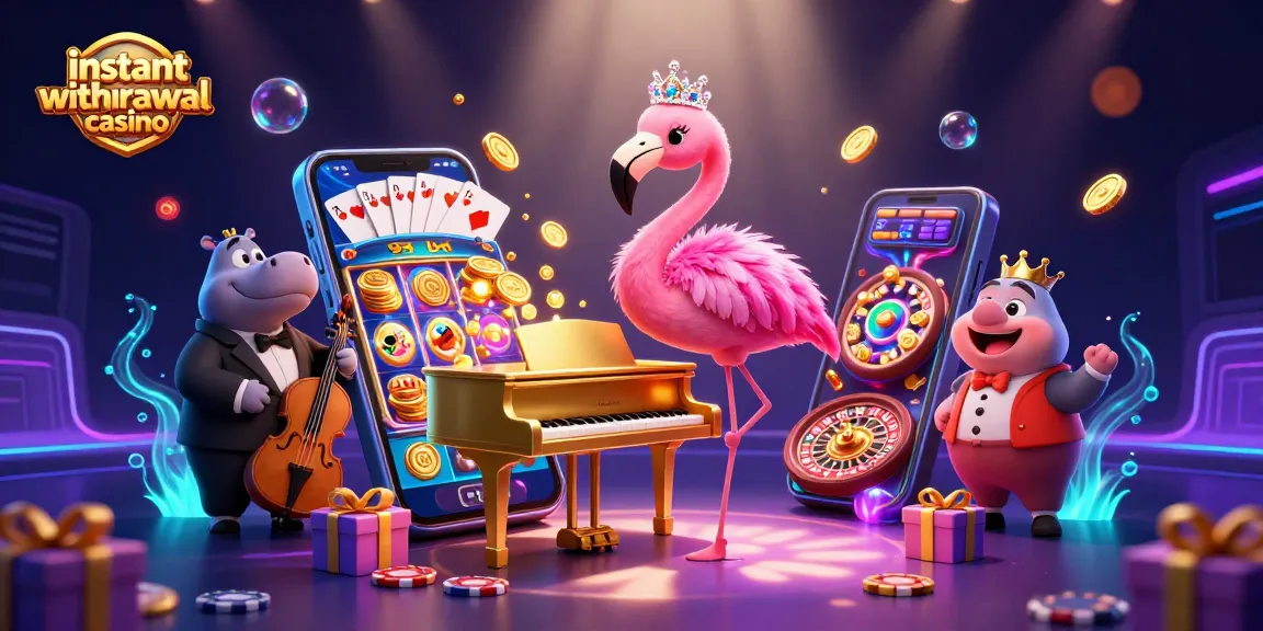 Play interactive games at an instant withdrawal casino featuring fast payouts and engaging visuals.